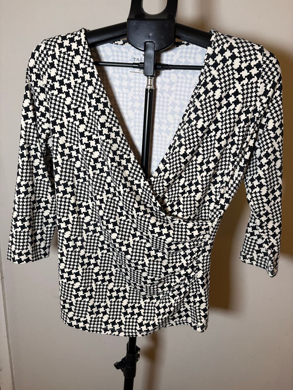Talbots wrap shirt